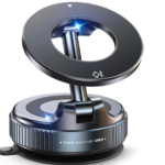 Magnetic Suction Cup Phone Mount for Magsafe, 360° Adjustable Magnetic Car Phone Holder, Pocket Size Foldable Car Mount, Cell Phone Holders